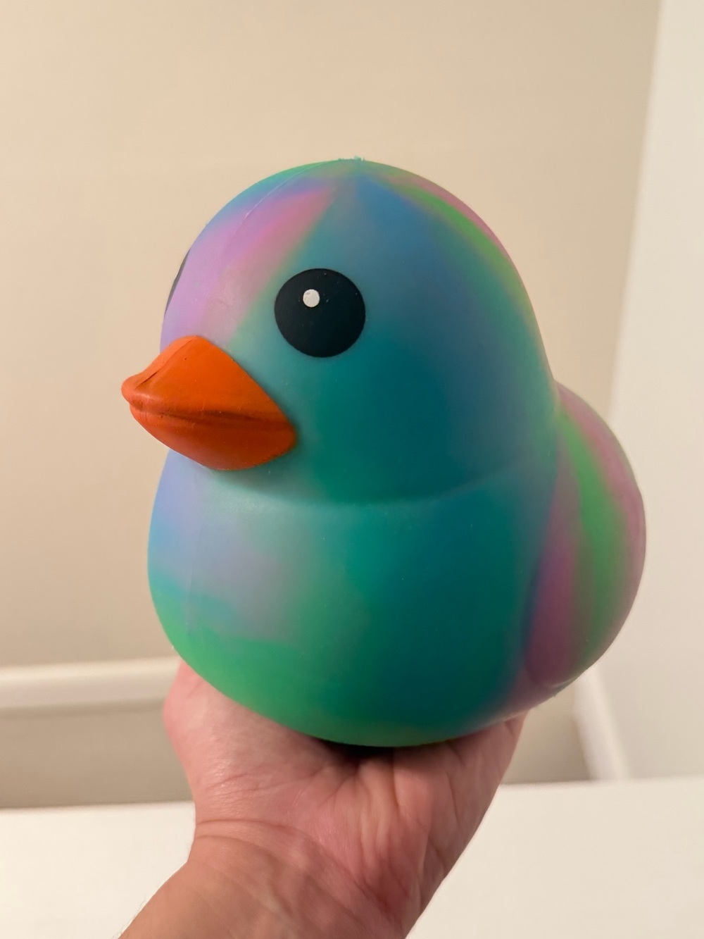 Sunny Days Jumbo Squeezy Duck – Tie Dye